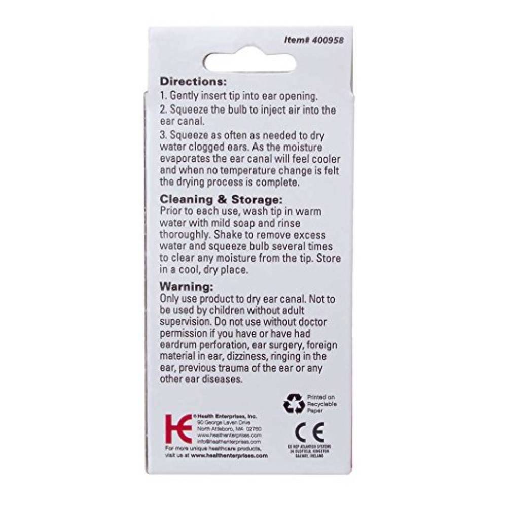 ACULIFE DRY EARS FOR EAR DRYING PREVENT SWIMMER’S EAR WATER CLOGGED EARS